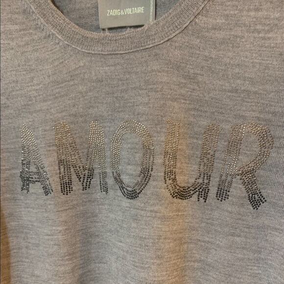 Zadig & Voltaire Amour Sweater. - Picture 6 of 11